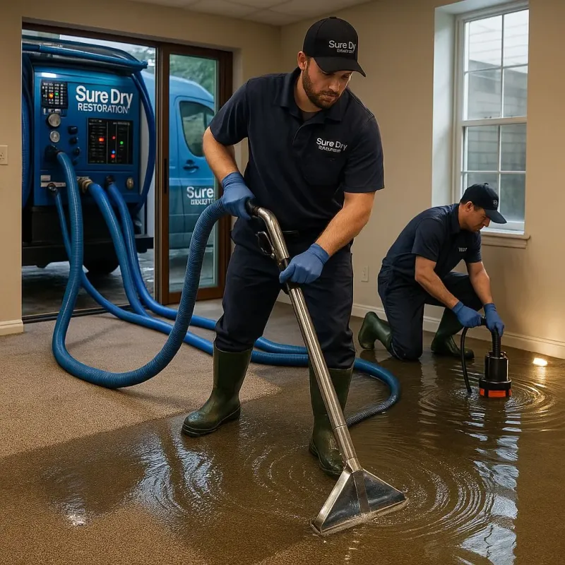 Water Extraction and Removal process in Jefferson Davis Parish, LA